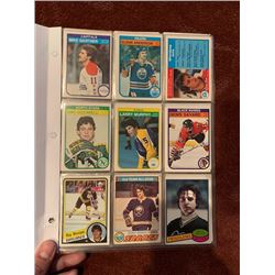 BINDER OF 100+ VINTAGE OPEECHEE STAR CARDS