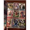 Image 4 : BINDER OF NFL FOOTBALL ROOKIE AND STAR CARDS