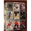 Image 1 : BINDER OF 500+ HOCKEY STAR, INSERT, ROOKIE CARDS APPROX VALUE, $2000-2500