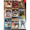 Image 2 : BINDER OF 450 HOCKEY CARDS SUPERSTARS, NUMBERED LIMITED EDITIONS AND ROOKIES APPROX BOOK VALUE $1800