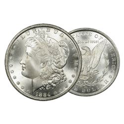 1884 Carson City BU Morgan Silver Dollar