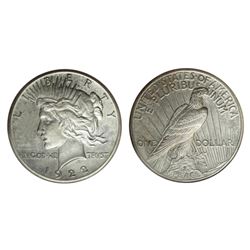 1922 P Bu Grade Peace Silver Dollar