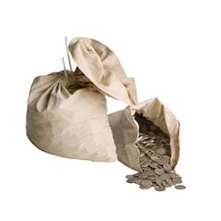 2 Bags 1200 pcs. Total Washington 90% Quarter