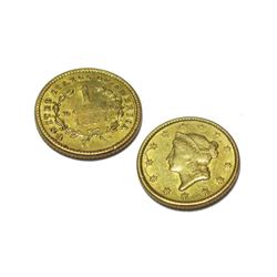 1851 Type 1 - $1 Liberty Gold