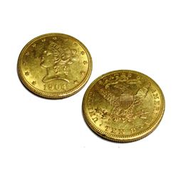 1904 P $10 Gold Liberty Eagle