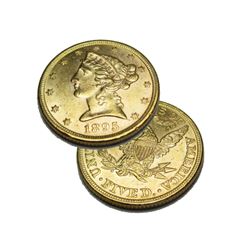 1895 P $5 Gold Liberty Half Eagle