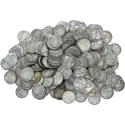 (50) Walking Liberty Half Dollars -90% Silver