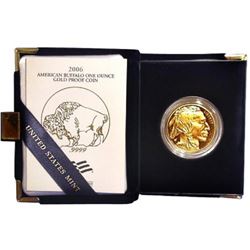 2006 Gold Buffalo Proof 1st Year Issue 1 oz.