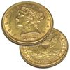 Image 1 : 1882 P $5 Gold Liberty Half Eagle