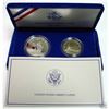 Image 2 : 1986 2 Coin State of Liberty Commemorative