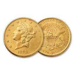 1899 P $20 Gold Liberty High Grade