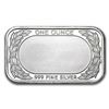 Image 2 : 1 oz USA Flag Design Silver Bar .999 Pure