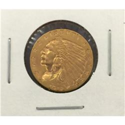 1912 $ 2.5 Gold Indian Quarter Eagle