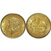 Image 1 : 1852 $1 Gold Liberty Type 1