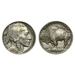 1913 D Type I Buffalo Nickel