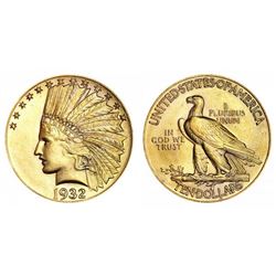 1932 High Grade $10 Gold Indian