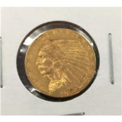 1925 $2.5 Gold Indian