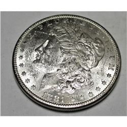 1881 s BU Morgan Silver Dollar