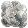 Image 1 : (10) Back Date US Silver Eagles