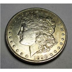 1898 P Morgan Silver Dollar