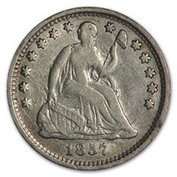 1857 Seated Liberty Half Dime G-VG