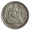 Image 1 : 1857 Seated Liberty Half Dime G-VG