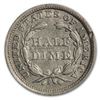 Image 2 : 1857 Seated Liberty Half Dime G-VG