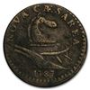 Image 1 : 1787 Ne Jersey Copper Cent - F-VF Grade