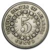 Image 2 : 1866 Shield Nickel w/Rays VF-XF Grade