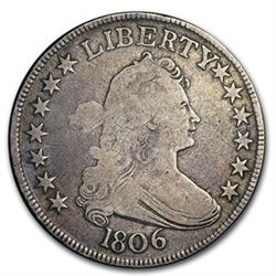 1806 Draped Bust Half Dollar Fine