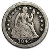 Image 1 : 1845 O Seated Liberty Dime Fine Grade
