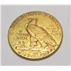 Image 2 : 1915 $2.5 Gold Indian XF Plus Grade