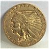 Image 1 : 1913 $2.5 Gold Indian XF AU Grade