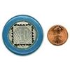 Image 1 : RARE Monte Carlo 10 Franc Silvered Poker Chip