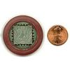 Image 1 : RARE Monte Carlo 20 Franc Silvered Poker Chip