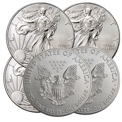 5 pcs. Random Date - US Silver Eagles