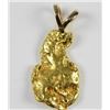 Image 1 : 4.15 Gram Gold Alluvial Nugget with 14k Bail