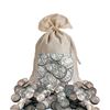 Image 1 : Bank Bag of 300 Walking Liberty Half Dollars 90%