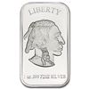 Image 1 : 1 oz Buffalo Design Silver Bar .999 Pure