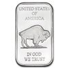 Image 2 : 1 oz Buffalo Design Silver Bar .999 Pure