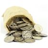 Image 2 : Canvas Bank Bag w/ 200 pcs. Mercury Dimes 90%