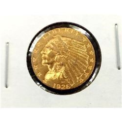 1926 $ 2.5 Gold Indian