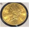 Image 1 : 1897 S Better Date BU Grade $20 Gold Liberty