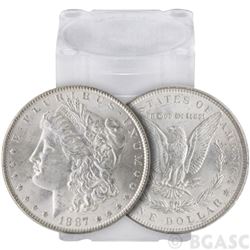 (20) 1887 P BU Morgan Silver Dollars