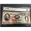 Image 1 : RARE 1869 Legal Tender $20 PMG 35 CVF