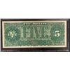 Image 2 : RARE 1890 $5 US Treasury Note PMG EF 40