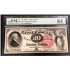 Image 1 : SUPERB 1880 $20 Legal Tender CU 64 PMG