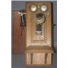 Image 1 : VINTAGE OAK WALL MOUNT TELEPHONE