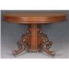 Image 1 : RENAISSANCE REVIVAL VICTORIAN WALNUT DINING TABLE