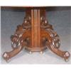 Image 3 : RENAISSANCE REVIVAL VICTORIAN WALNUT DINING TABLE